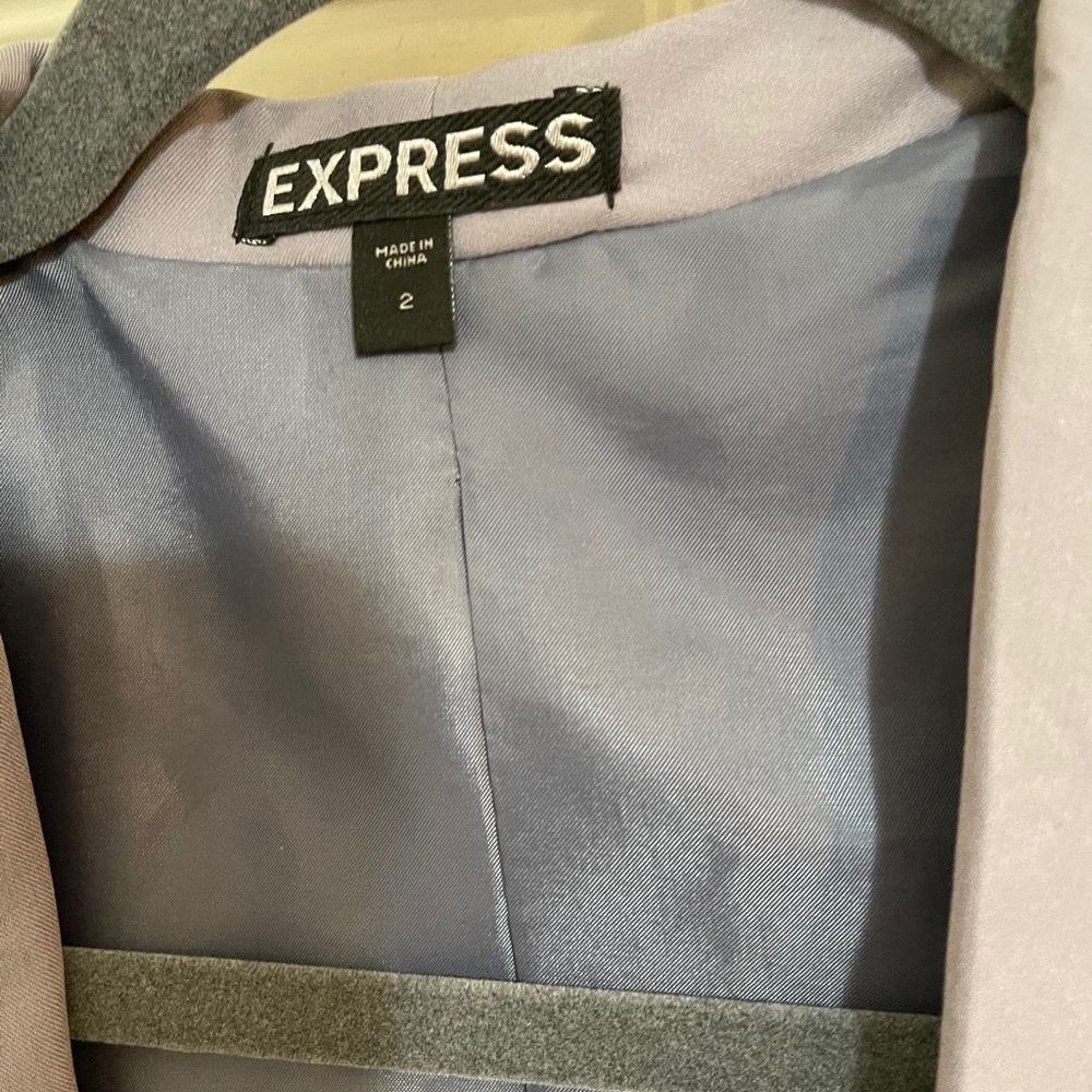Express lilac blazer - Picture 3 of 4